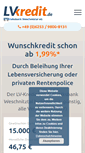 Mobile Screenshot of lebensversicherung-beleihen.lifefinance.de