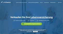Desktop Screenshot of lifefinance.de